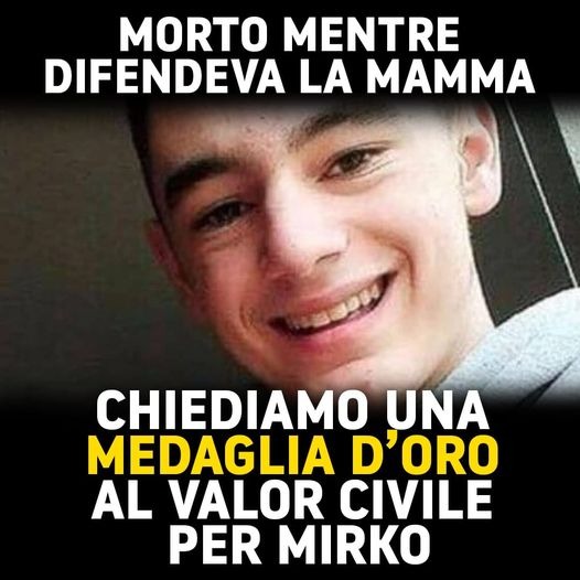 Mirko Farci, morto nel tentativo di difendere sua madre